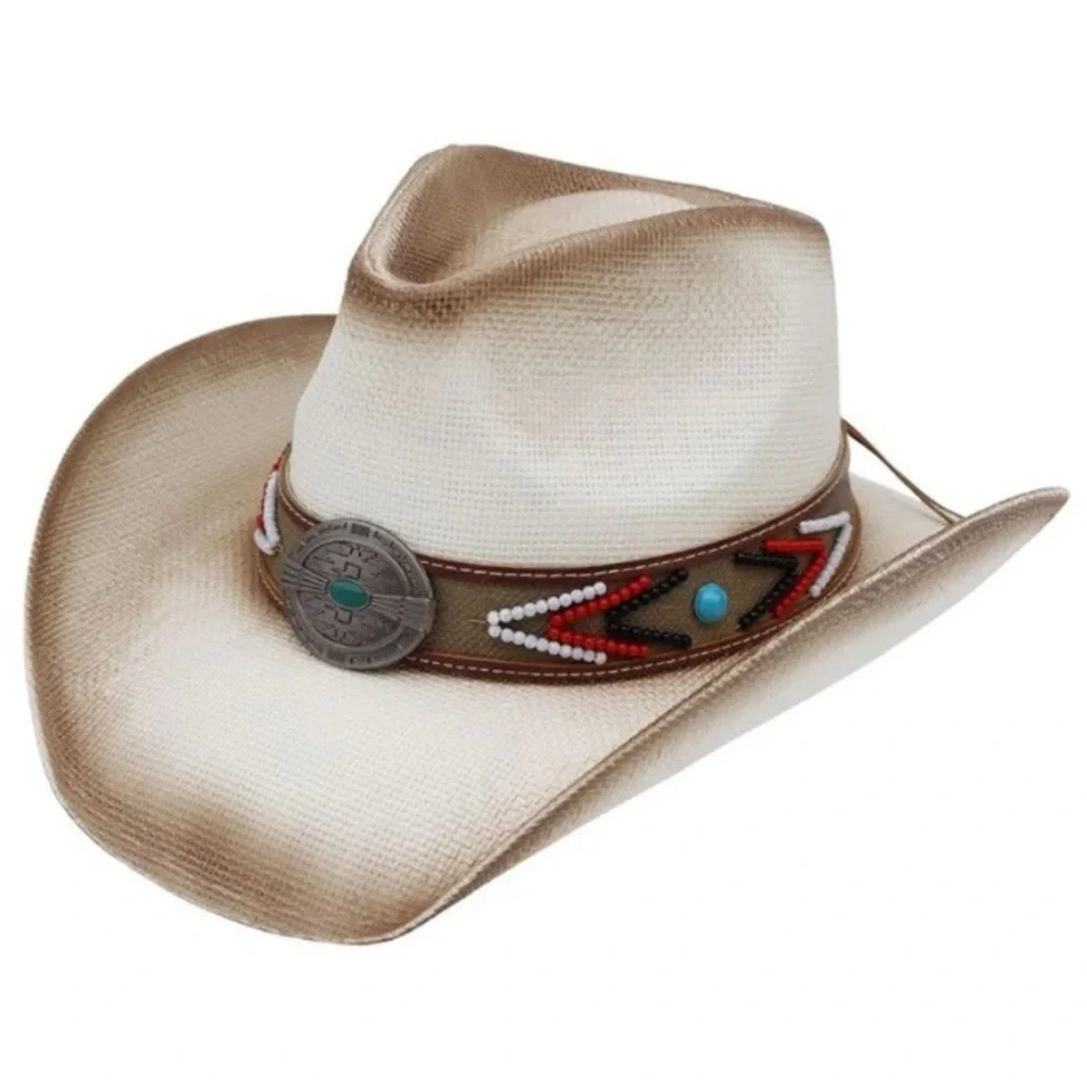 Cowboy Hat WESTERN ⭐️NWT Straw “The Renegade